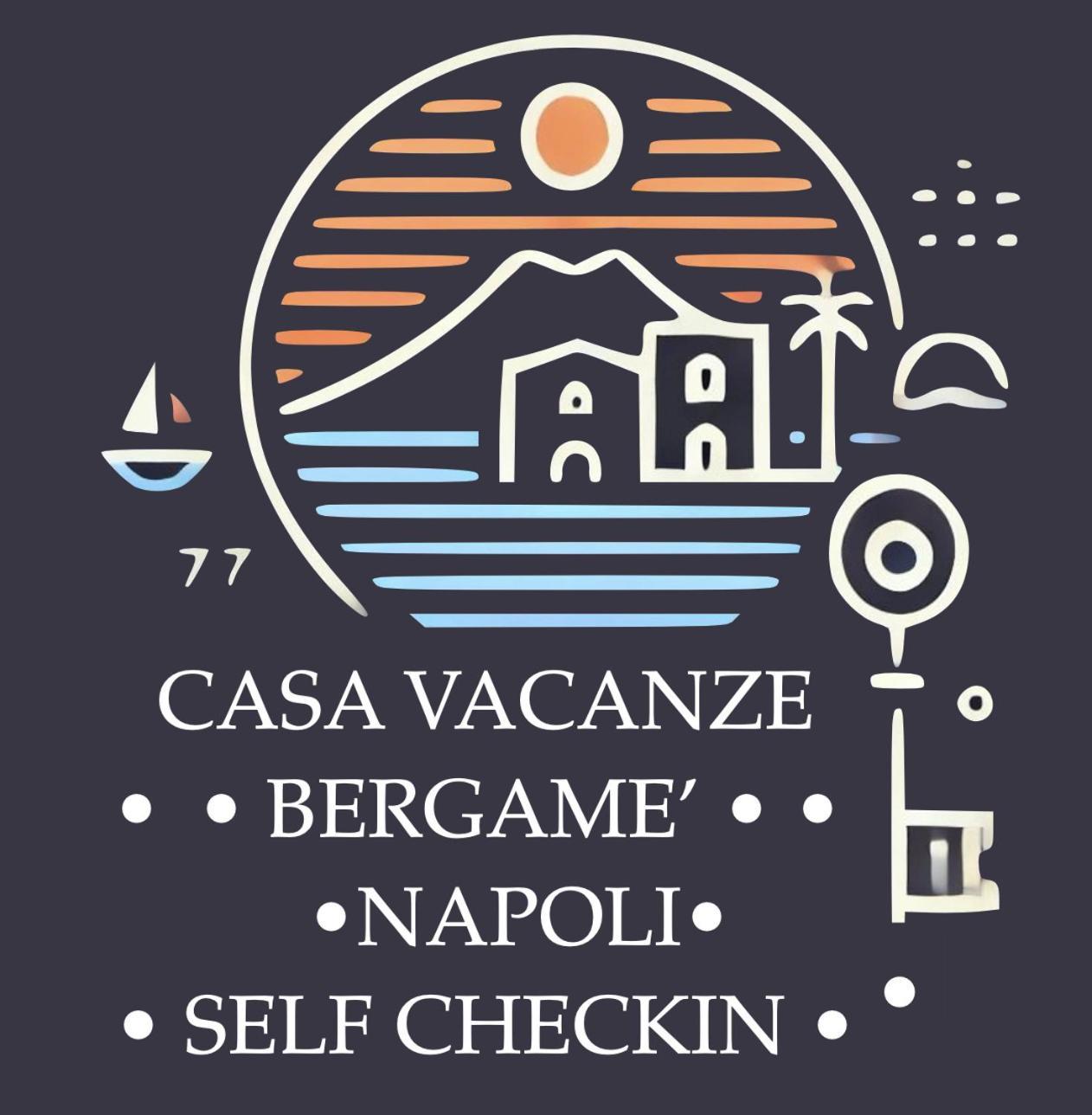 Casa Vacanze Bergame Villa Napoli Eksteriør bilde